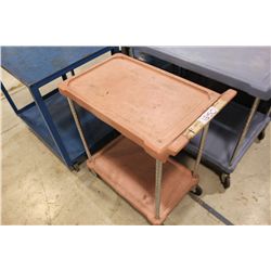 4 WHEEL 2 TIERE SHOP CART