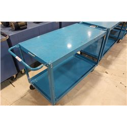 4 WHEEL 2 TIERE SHOP CART