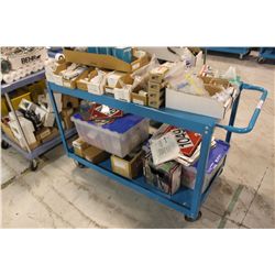 4 WHEEL 2 TIERE SHOP CART