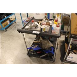 4 WHEEL 2 TIERE SHOP CART