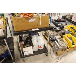 4 WHEEL 2 TIERE SHOP CART