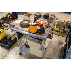 4 WHEEL 2 TIERE SHOP CART