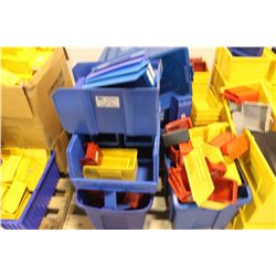 PALLET OF PARTS BINS