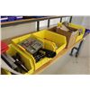 Image 3 : 9 YELLOW PARTS BINS WITH CONTENTS