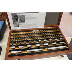 MITUTOYO GUAGE BLOCK SET
