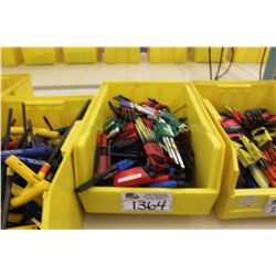 BIN OF ASSORTED TOOLS