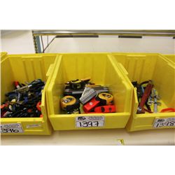 BIN OF ASSORTED TOOLS