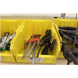 BIN OF ASSORTED TOOLS