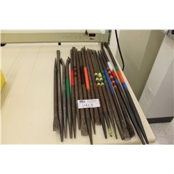 BIN OF ASSORTED TOOLS