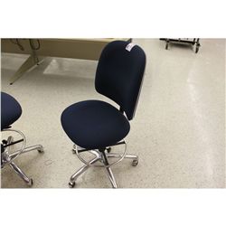 BLUE ERGONOMIC LAB STOOL