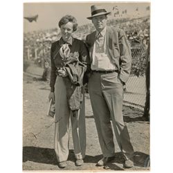 Amelia Earhart and George Putnam