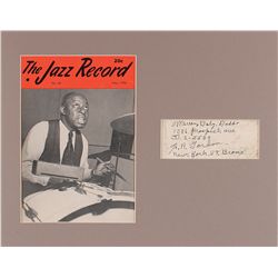 Warren ‘Baby’ Dodds