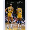Image 1 : Kareem Abdul-Jabbar and Magic Johnson
