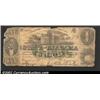 Image 1 : 1863 $1 State of Alabama, Montgomery, AL,...