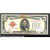 Image 1 : 1928E $5 Legal Tender Note, Fr-1530*, Fine...