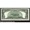 Image 2 : 1934C $5 Silver Certificate, Fr-1653, Choi...