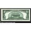 Image 2 : 1934C $5 Silver Certificate, Fr-1653, Choi...