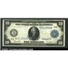 Image 1 : 1914 $10 Federal Reserve Note, Fr-911a, XF...