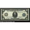 Image 1 : 1914 $10 Federal Reserve Note, Fr-911b, VF...