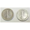 Image 2 : 2   S- Mint Mercury Dimes