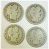 Image 1 : 4   1914S Barber quarters  Good-- for the set builder