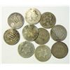 Image 1 : 10 3 cent silvers  avg circ