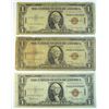 Image 1 : 3 HAWAII $1.00 SILVER CERTIFICATES
