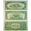 Image 2 : $1.00, $5.00 AND $10.00 SILVER CERTIFICATES, VF OR BETTER