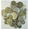 Image 1 : APPROX. 4 Oz. SILVER IN THIS LOT OF  FOREIGN COINS