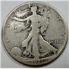 Image 1 : 1921D Walker half $  VG