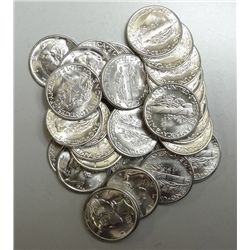 30 ORIGINAL GEM MS64-65-66 1945 MERCURY DIMES