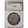 Image 1 : 1883O Morgan $  PCI 65 and graded correctly with great rose/blue/brn