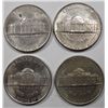 Image 2 : 4  1939S Jefferson nickels  CH  BU