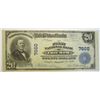 Image 1 : 1902 $20   National Currency   Triumph IL  VF/XF but pinholed left and right