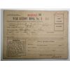 Image 1 : 5 Cent Military Payment Certificate & War Ration Book