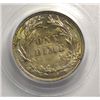 Image 3 : 1916 BARBER SILVER DIME PCGS MS65 NICELY TONED