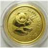 Image 2 : 2012 1/10TH oz. GOLD CHINESE PANDA
