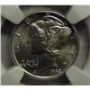 Image 2 : 1942 MERCURY DIME NGC MS65