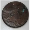 Image 2 : 1785 CONNECTICUT AFRICAN HEAD PCI VF-30 DAMAGED RIM