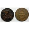 Image 2 : 1828  VG  some marks-1829  Good half cent