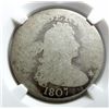 Image 2 : 1807 BUST QUARTER NGC FAIR 2 RARE!
