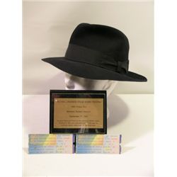 Michael Jackson's Stage Worn Billie Jean Fedora