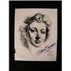 Image 1 : Greer Garson Signed Drawing