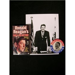 Ronald Reagan Signed Lot