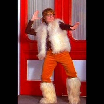 austin powers white boots