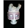 Image 1 : Mirror Mirror Horned Masquerade Mask