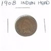 Image 1 : 1908 Indian Head Penny *PLEASE LOOK AT PICTURE TO DETERMINE GRADE - NICE COIN*!!