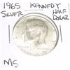Image 1 : 1965 Kennedy SILVER Half Dollar *RARE MS HIGH GRADE - NICE COIN*!!