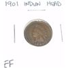Image 1 : 1901 Indian Head Penny *RARE EXTRA FINE HIGH GRADE - NICE COIN*!!