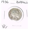 Image 1 : 1936 Buffalo Nickel *VERY GOOD GRADE*!!